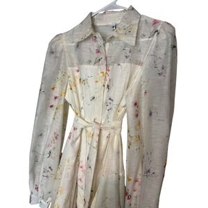 Miss Rosier Flowy Floral Dress